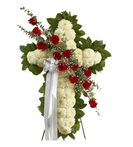 Cruz Fúnebre Elegante y Sobria