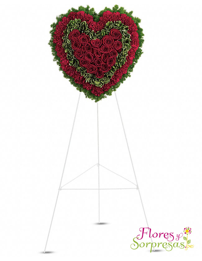 Corazón Fúnebre Conmovedor